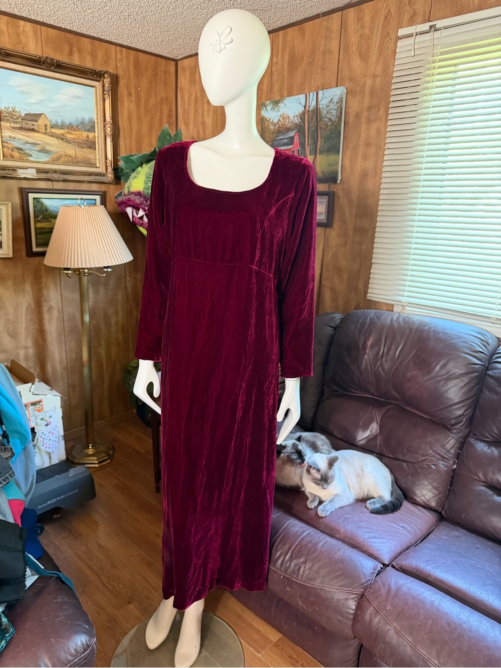 Stunning April Cornell Silk Blend Dress